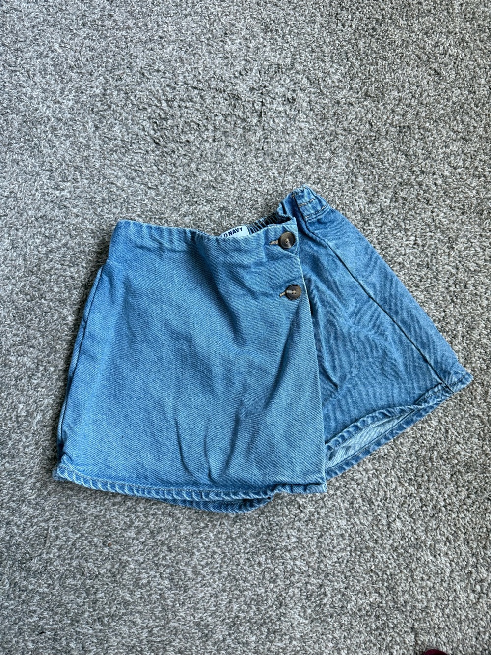 Old Navy Denim Wrap Skort L (10-12)